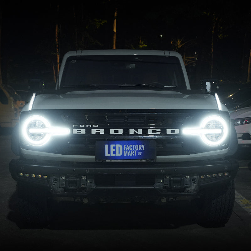 Ford Bronco Headlight & Trail Marker Light Combo