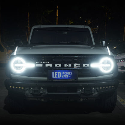 Ford Bronco Headlight & Trail Marker Light Combo