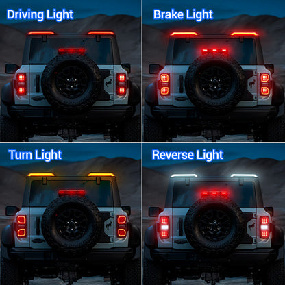 High Mount Brake Lights Assembly for 2021-2025 Ford Bronco