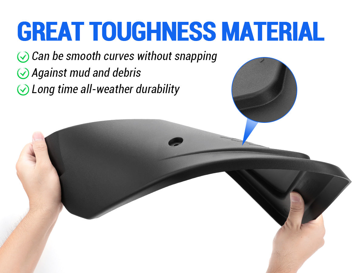 Bronco mud flaps material