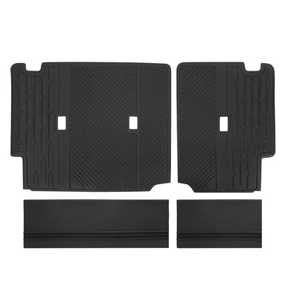 Rear Seat Protector Mat+Trunk Mat for Ford Bronco 4 Door