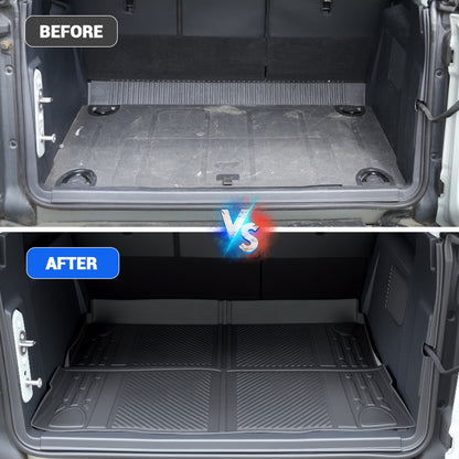 Rear Seat Protector Mat+Trunk Mat for Ford Bronco 4 Door