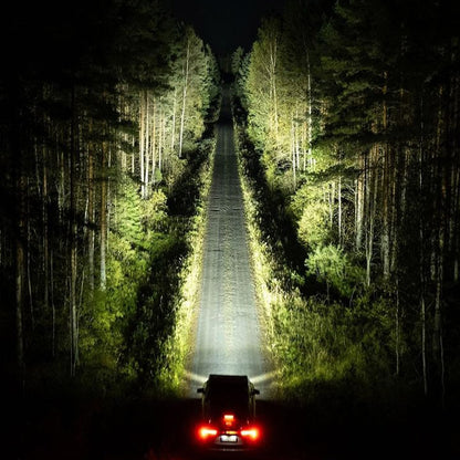 Bronco raptor fog lighting distance