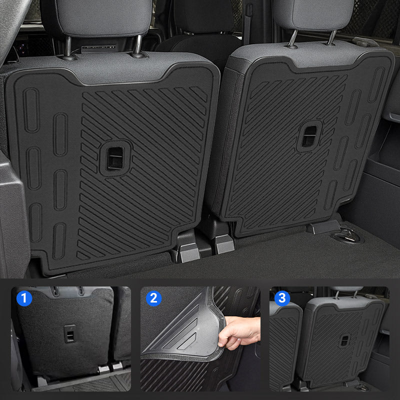 Rear Seat Cover Protector For 2021-2025 Ford Bronco 2 Door