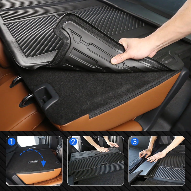 Protector de cubierta de asiento trasero para Ford Bronco edición de 4 puertas 2021 y posteriores