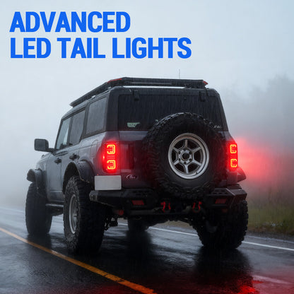 2021-2026 Ford Bronco Tail Lights Assembly