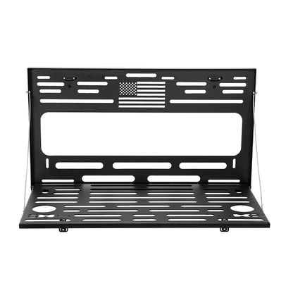 Stainless Steel Black Rear Foldable Tailgate Table for Ford Bronco