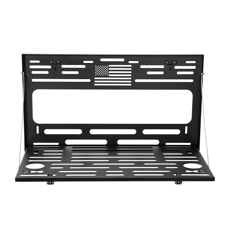 Stainless Steel Black Rear Foldable Tailgate Table for Ford Bronco