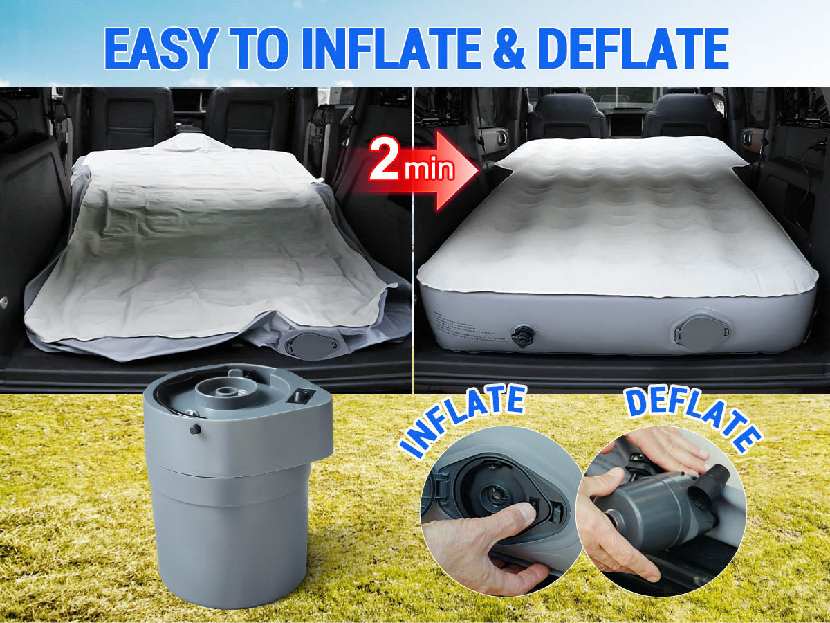 Bronco air mattress installation