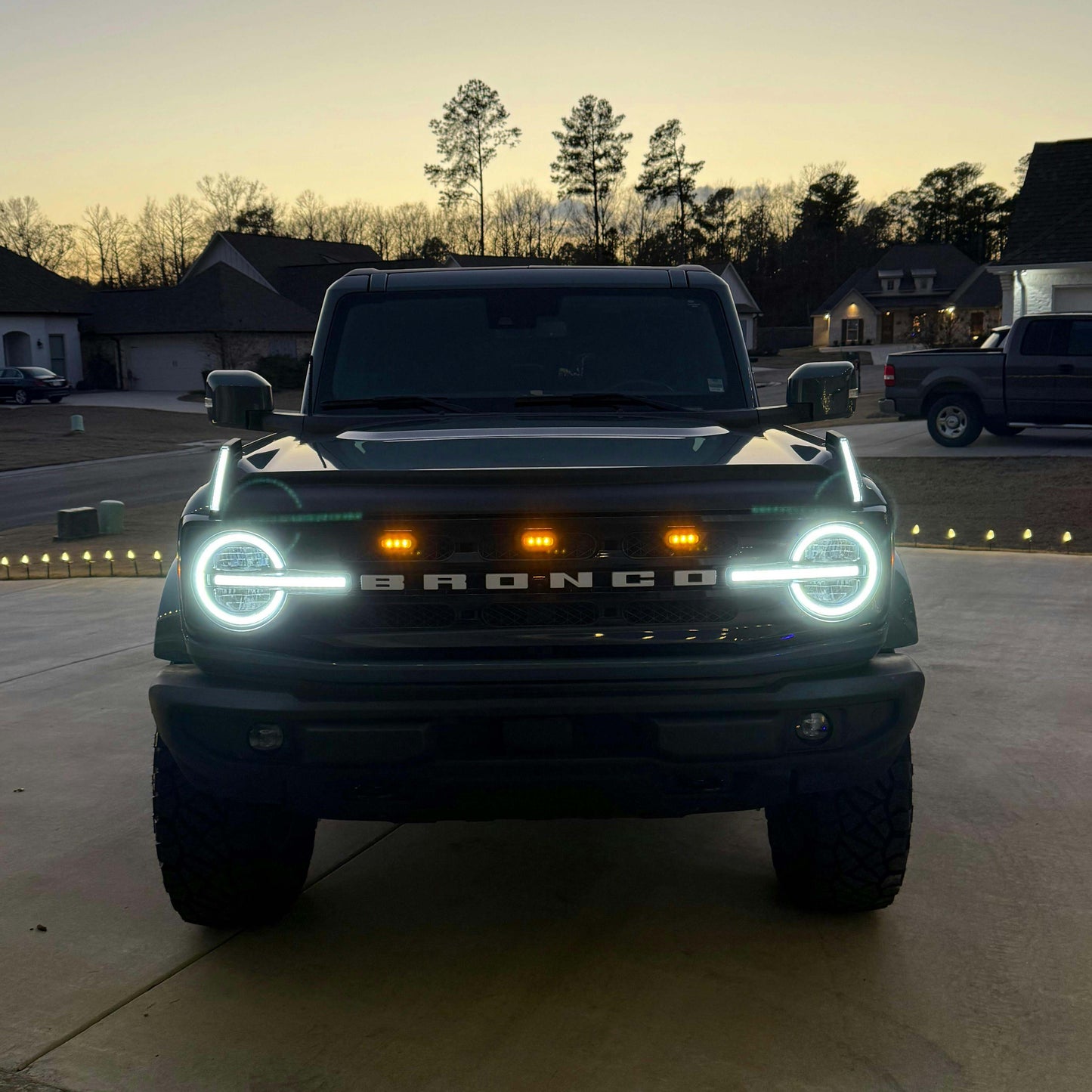 Raptor Style LED Headlights for Ford Bronco 2021-2026 DOT Approved