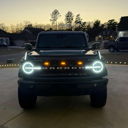 Raptor Style LED Headlights for Ford Bronco 2021-2026 DOT Approved