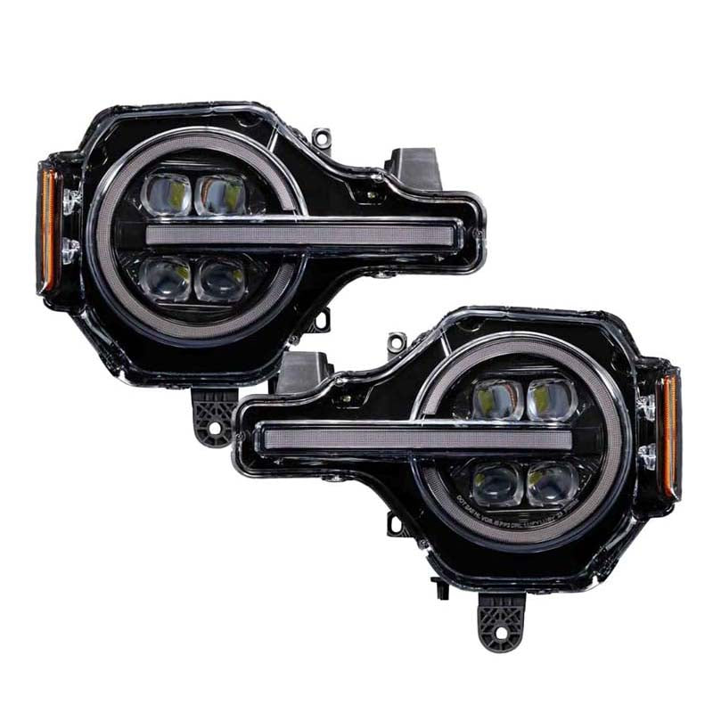 Bronco headlights package include
