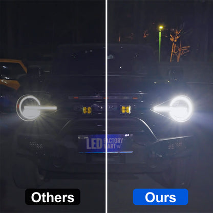 Bronco Raptor style headlights