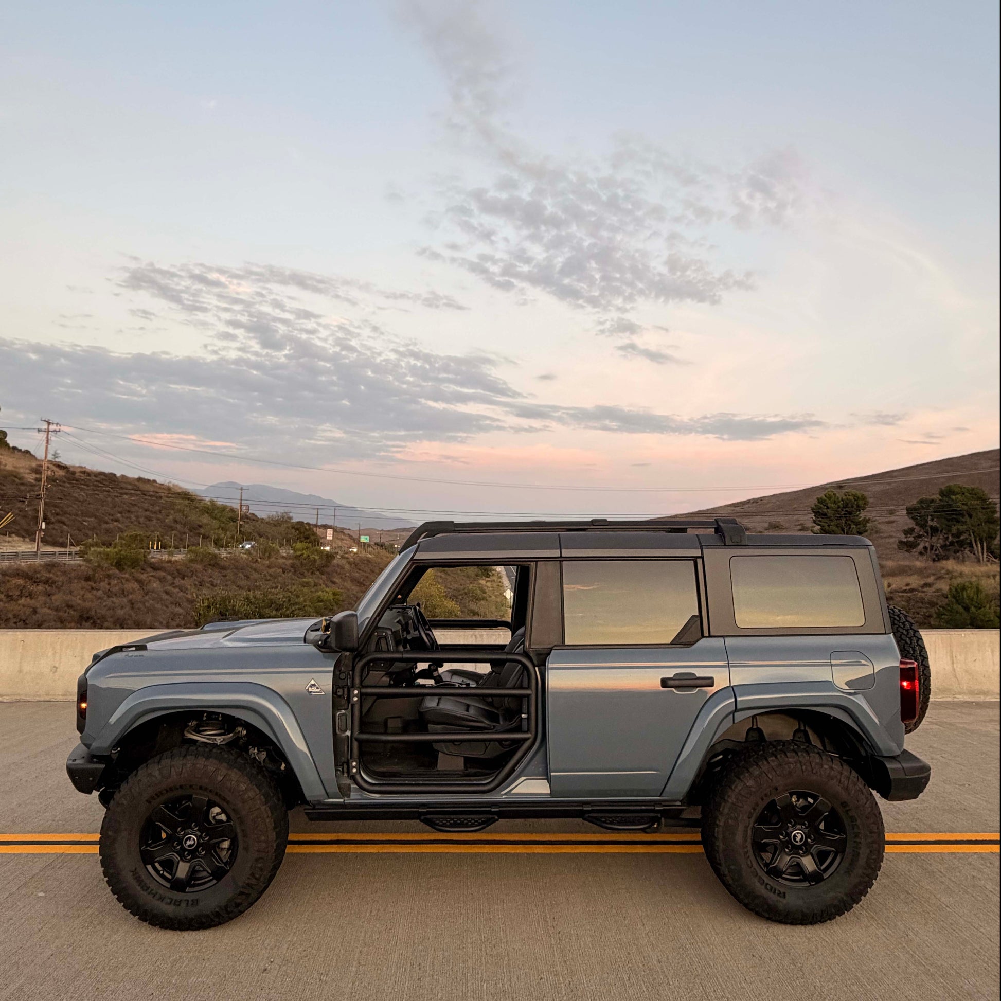Bronco tube doors