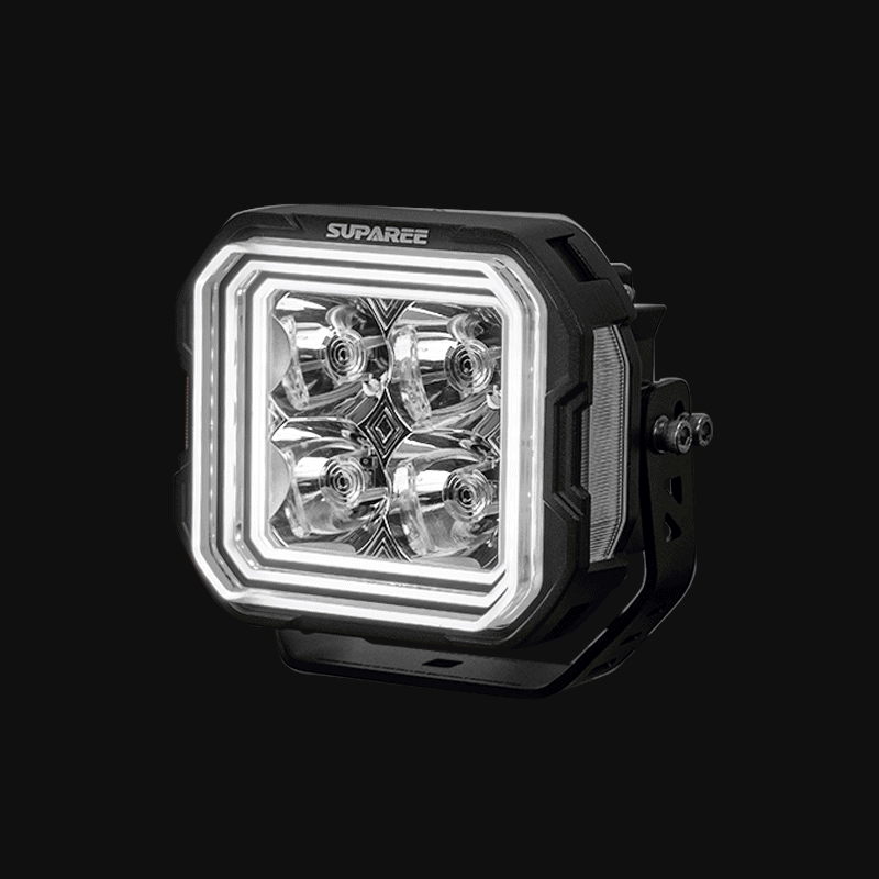Ford Bronco A Pillar Ditch LED Pod Lights 5 Inch
