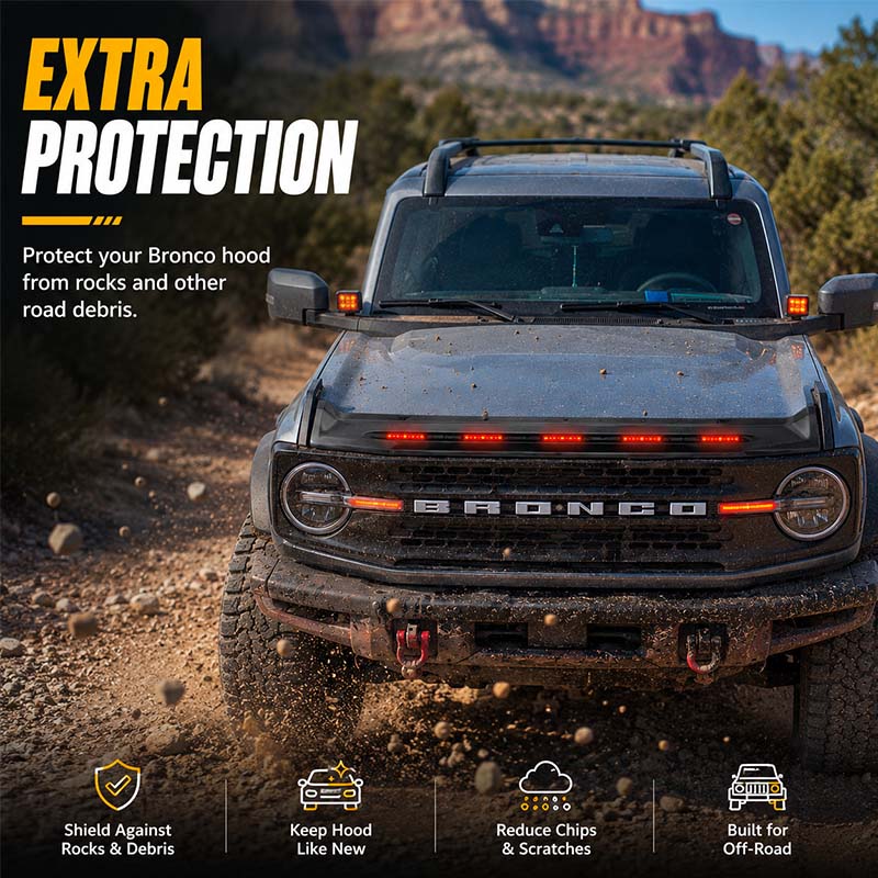 Bronco hood protector