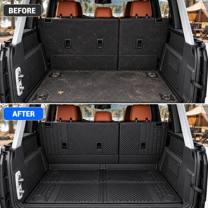 Bronco trunk mat protection
