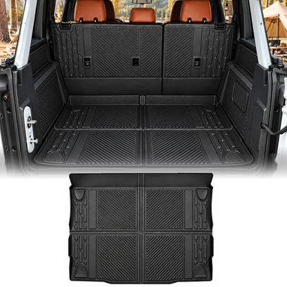 Bronco trunk mat protection
