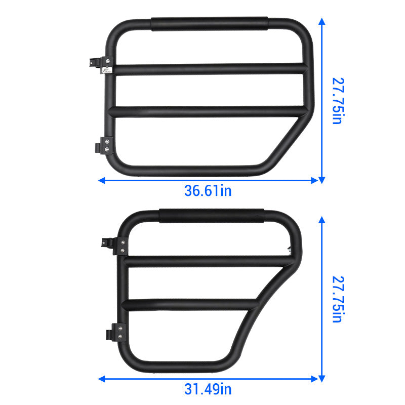 Bronco tube doors size