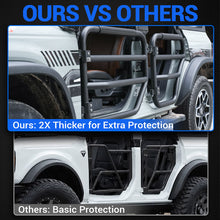 Bronco thick tube doors