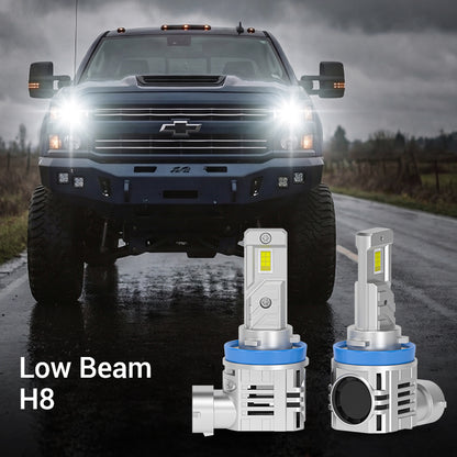 Fit For 2015-2019 Silverado 2500/3500 H11 9005 LED Headlight Bulbs | SP Air Series
