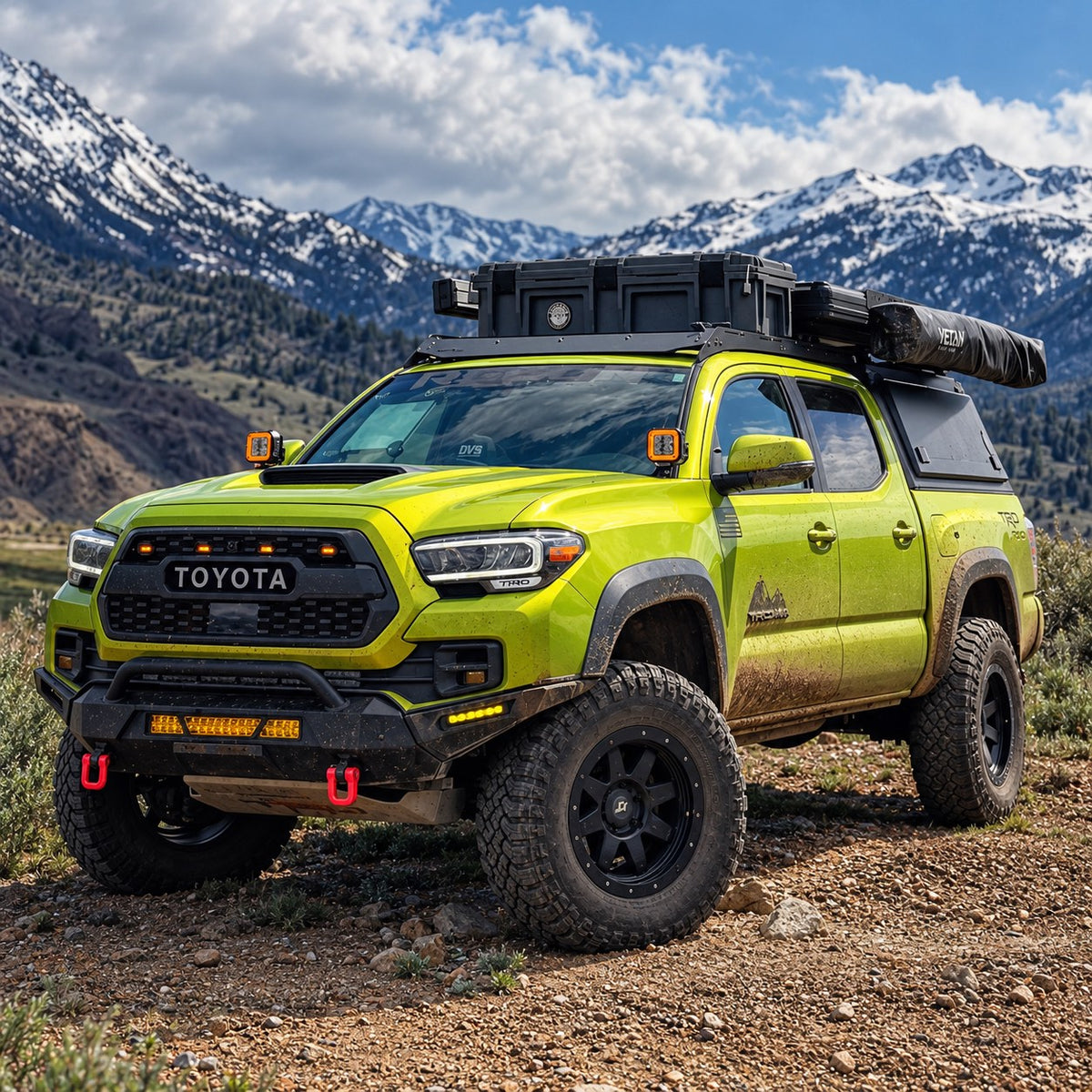 Suparee Hyper 5 Inch Tacoma Ditch Lights Kit With Brackets for 2016-2023 Toyota Tacoma