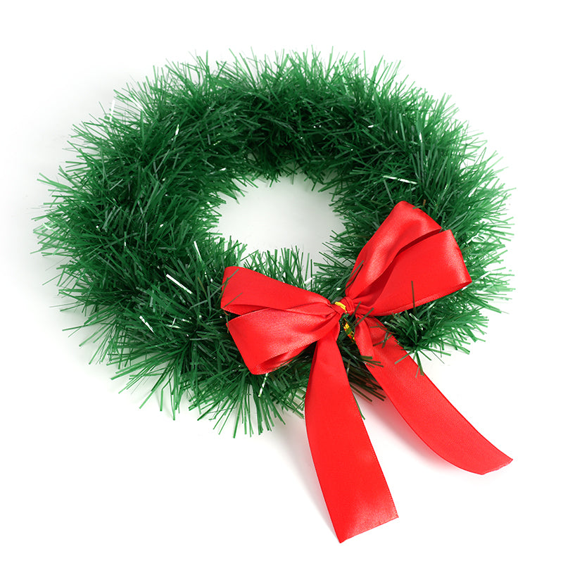12-inch Christmas Wreath with LED Lights