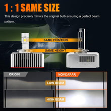 D5S LED Light Bulbs 120W High Power 6500K Cool White