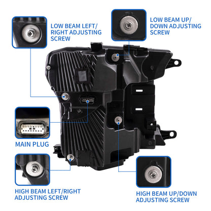 2018-2020 Ford F150 LED Projector Headlights