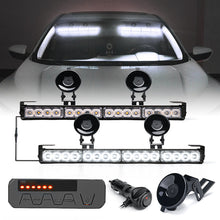 Luces estroboscópicas LED dobles para asesor de tráfico