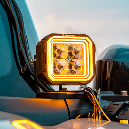 Tacoma A Pillar Ditch LED Pod Lights