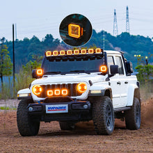 5-Inch LED Off-Road Lights White + Amber Dual-Mode for Jeep Wrangler JL/JT