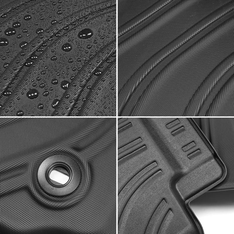 Durable All-Weather Floor Mats for 2024-2025 Toyota Tacoma | Custom Fit Interior Protection