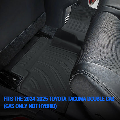 Durable All-Weather Floor Mats for 2024-2025 Toyota Tacoma | Custom Fit Interior Protection