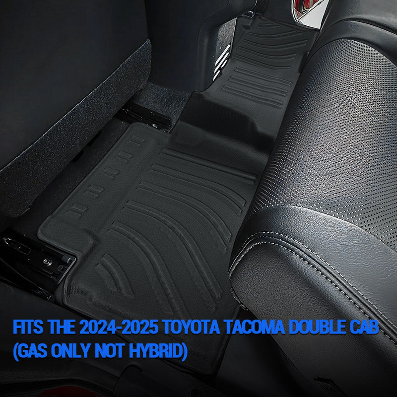Durable All-Weather Floor Mats for 2024-2025 Toyota Tacoma | Custom Fit Interior Protection