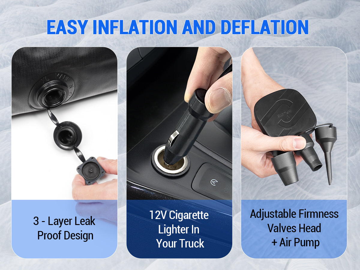 DurableInflatable5.5FTAirMattressFor2000PresentToyotaTundradetails02