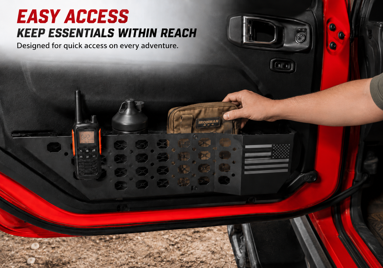 Designed for quick access on every adventure.
