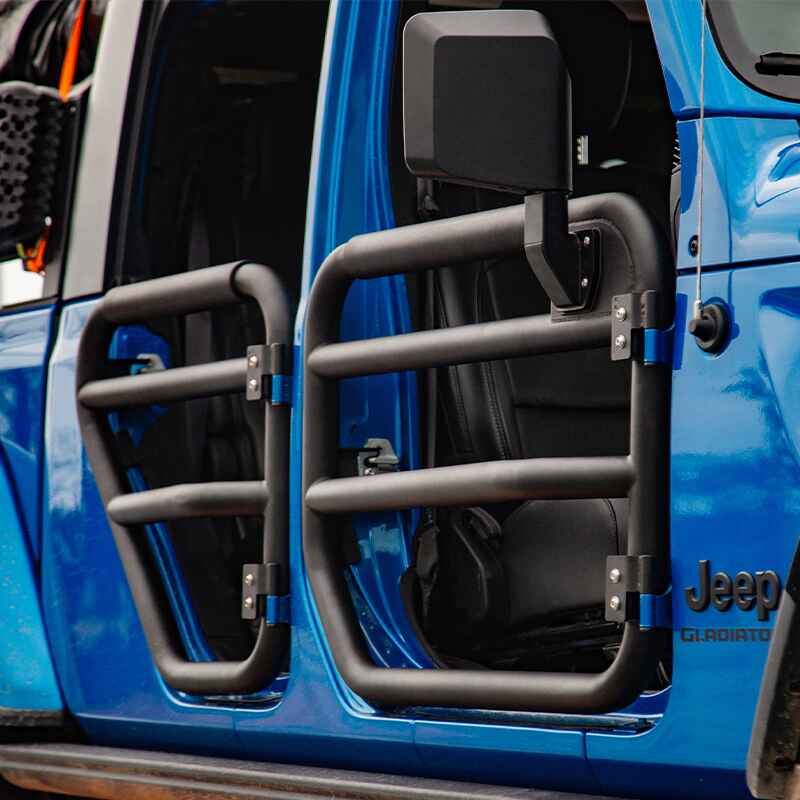 Exceedfab Jeep gladiator tube doors with mirror