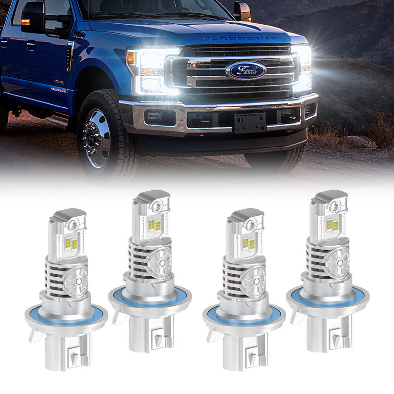 Fit For 2017-2022 Ford F450 H13 LED Headlight Bulbs | SP Air Series