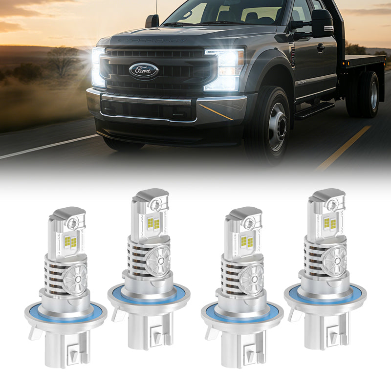Fit For 2017-2022 Ford F550 H13 LED Headlight Bulbs | SP Air Series