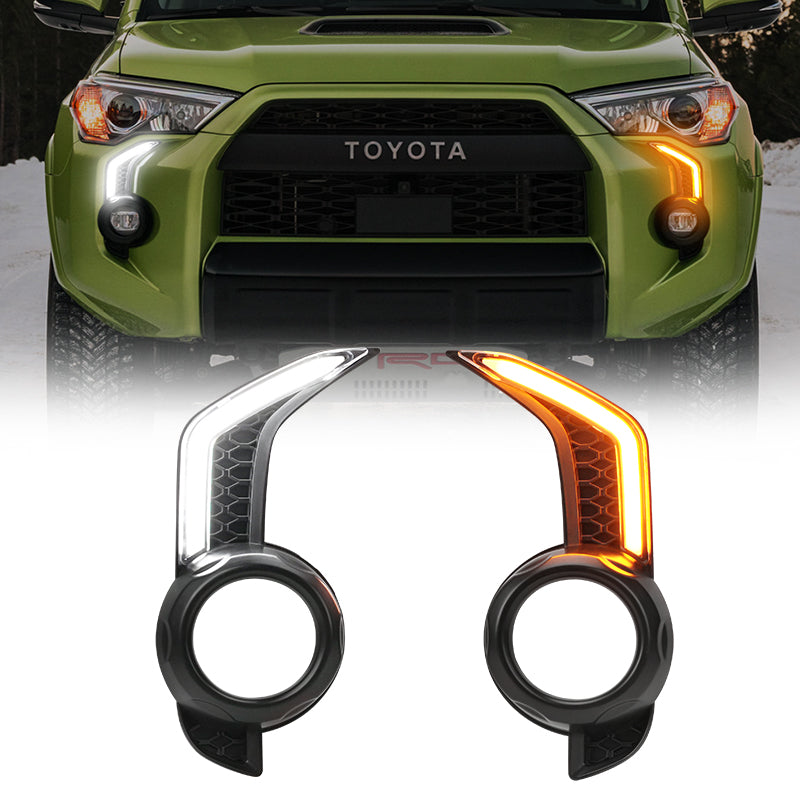 2014-2024 Toyota 4Runner fog light Fang light bezel kit
