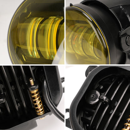 Bronco fog lights details