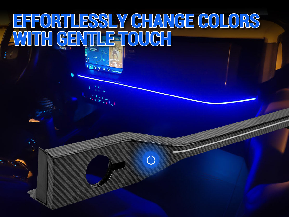 Easily change color with original touch button