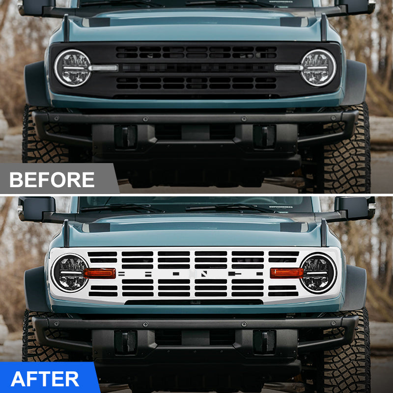 Bronco Front Grill Upgrade