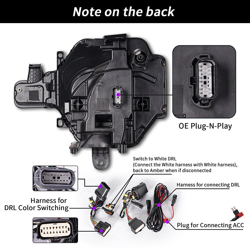 Bronco headlights details