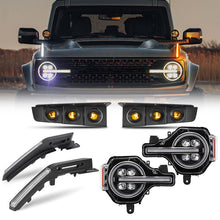 Ford Bronco Headlight, Trail Marker Light, Fog Light Kits