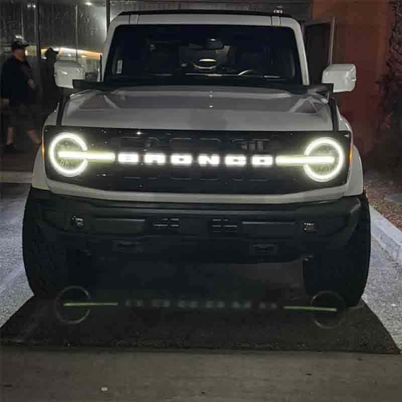 Raptor Style LED Headlights for Ford Bronco 2021-2026 DOT Approved