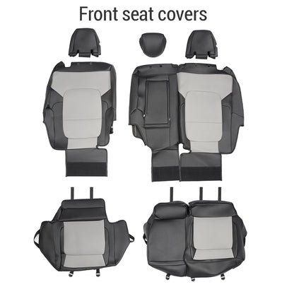 Front seat cover include