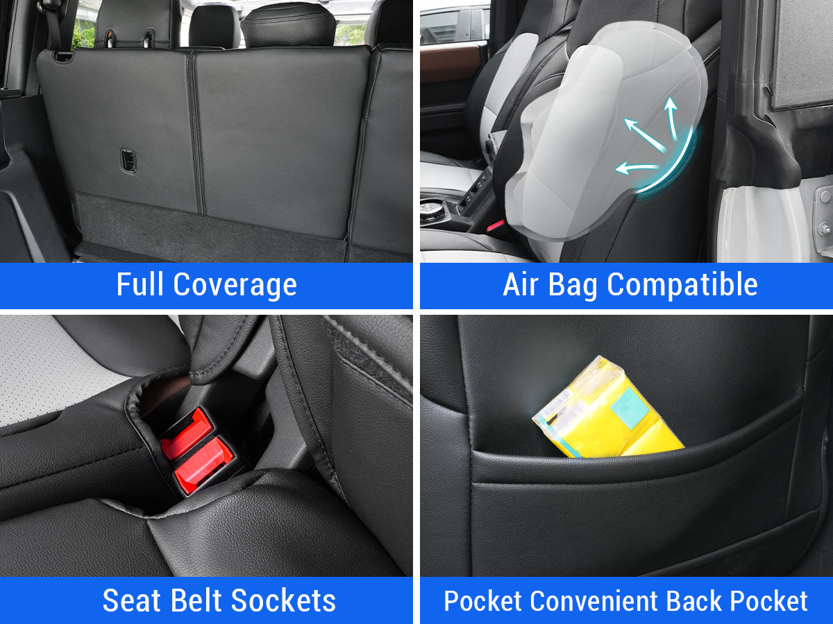 Bronco seat cover design