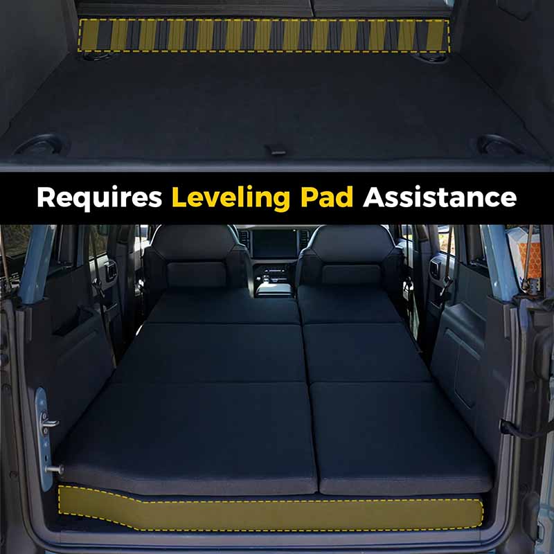 1.6-Inch Thinck Premium Foam Bed Pad Sleeping Mattress for Ford Bronco